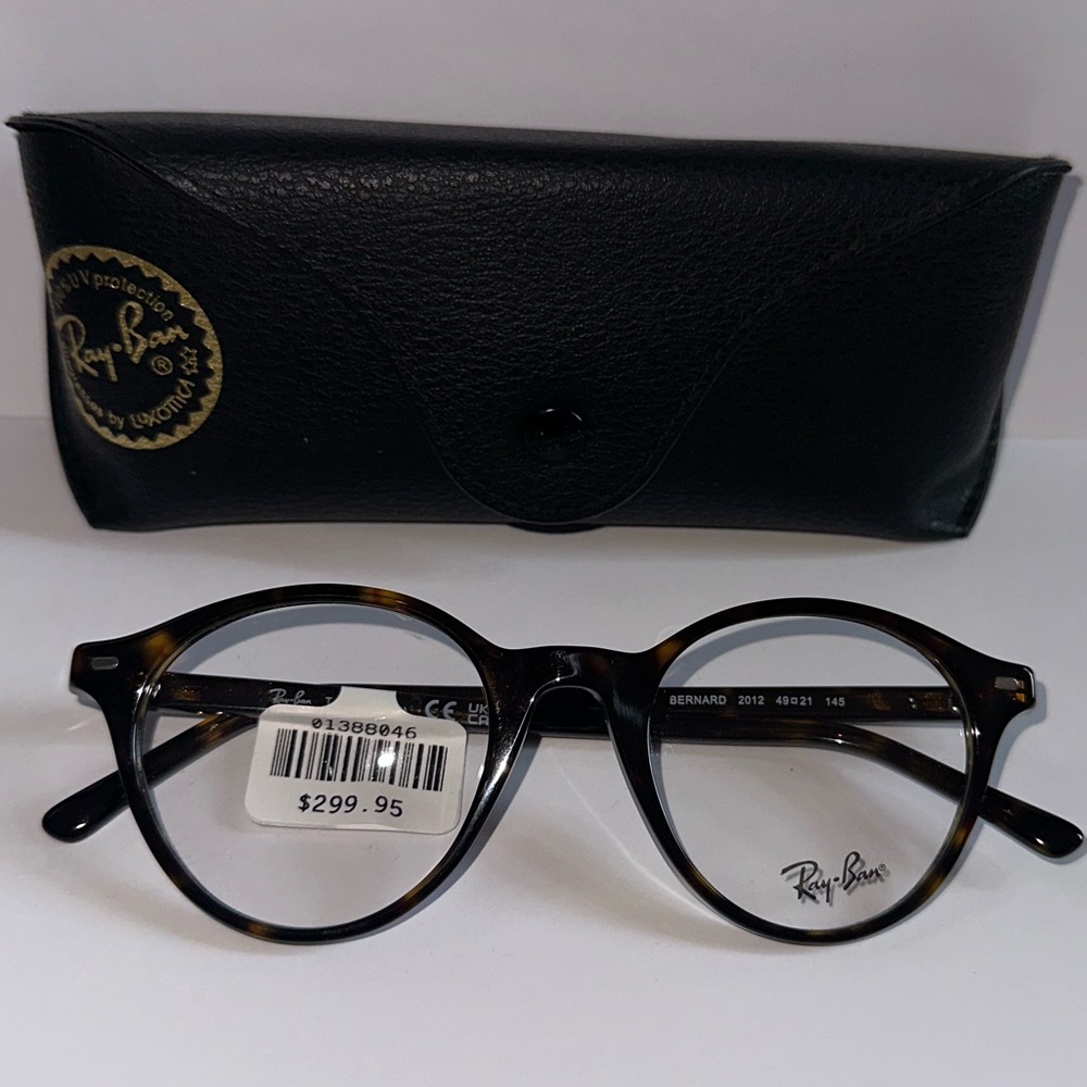 Ray-Ban RB 5430 BERNARD Eyeglass Frame Tortoise Round